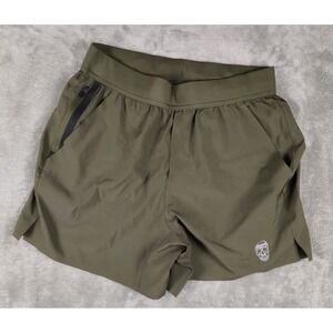 Gym Reapers Gray Training Shorts Mens M 5" In Athletic Running Gear Gym Skull